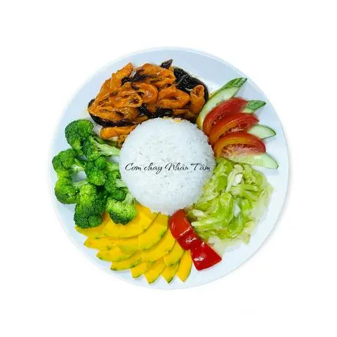 Hình ảnh Cơm mì căn kho sả chay