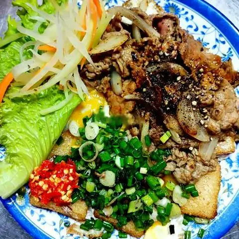 Hình ảnh Bột xiên xào bò