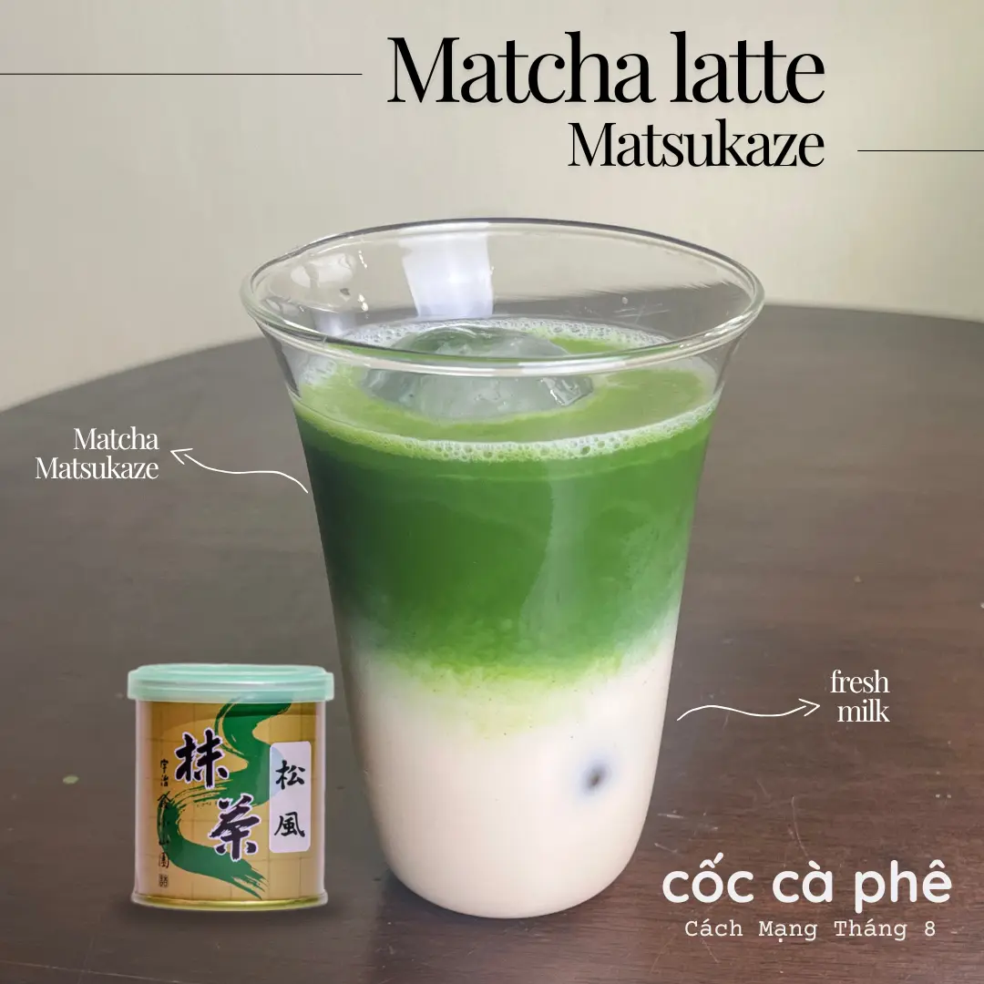 Hình ảnh Matcha latte Matsukaze