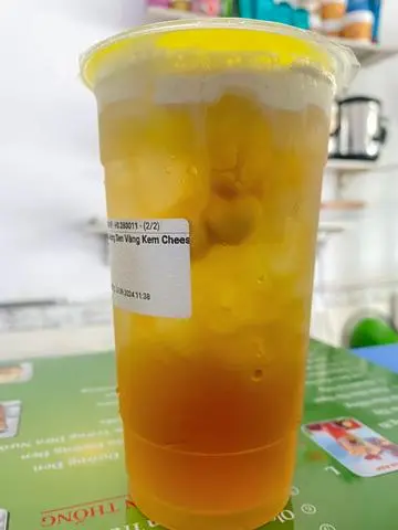 Hình ảnh 7. Trà Olong Sen Vàng Size L (Có sẵn trân châu)