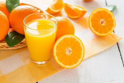 Hình ảnh Nước cam ép nguyên chất 100% cam tươi