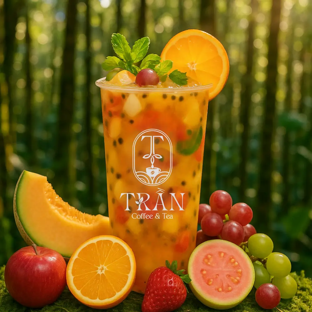 Hình ảnh Trà Trái Cây Nhiệt Đới