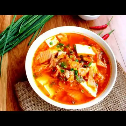 Hình ảnh Canh Kim Chi - Đậu Hũ