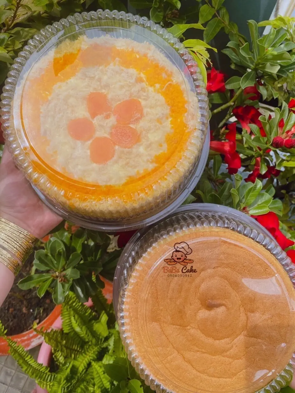 Hình ảnh Bánh bông lan trứng muối
