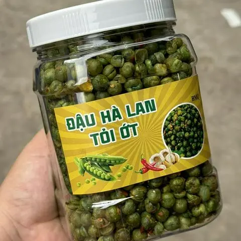 Hình ảnh Đậu Hà Lan Tỏi Ớt 500g