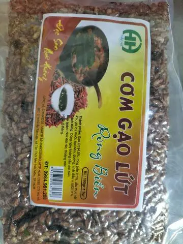 Hình ảnh Cơm Gạo lứt Rong Biển 200g