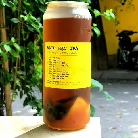 Hình ảnh Hồng trà đào - Bạc hà