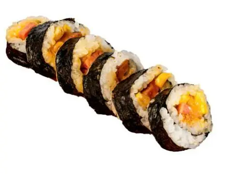 Hình ảnh Cơm Cuộn Xúc Xích Phô Mai