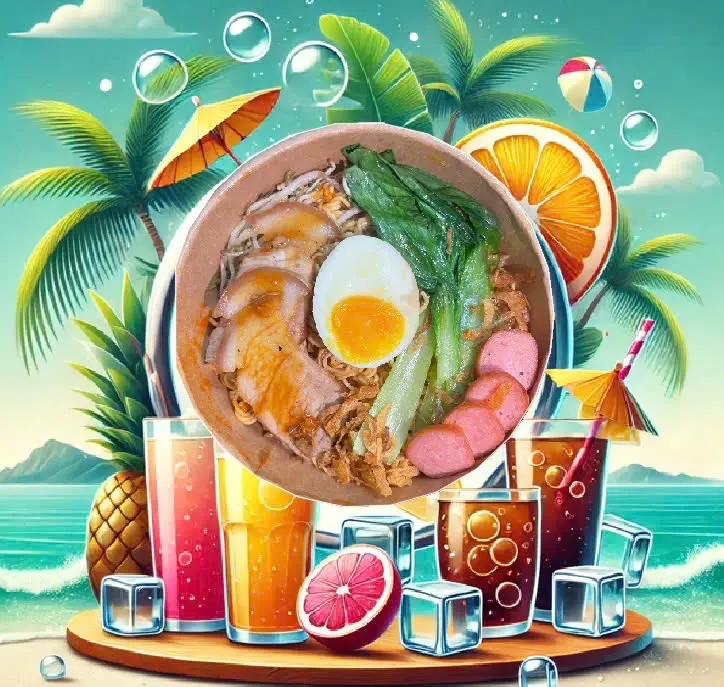 Hình ảnh Combo 1 mì xá xíu và 1 nước ngọt tuỳ chọn