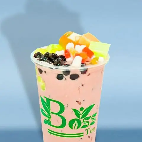 Hình ảnh Trà Oolong sữa (size L - full topping)