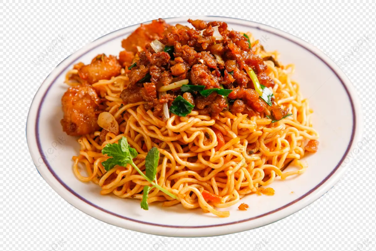 Hình ảnh mì thịt băm