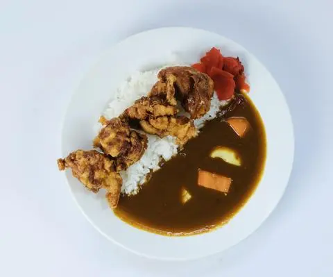 Hình ảnh CURRY WITH FRIED CHICKEN 