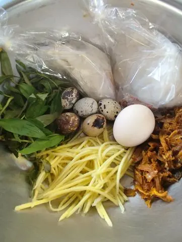 Hình ảnh Combo 3 phần bánh tráng dẻo tự trộn