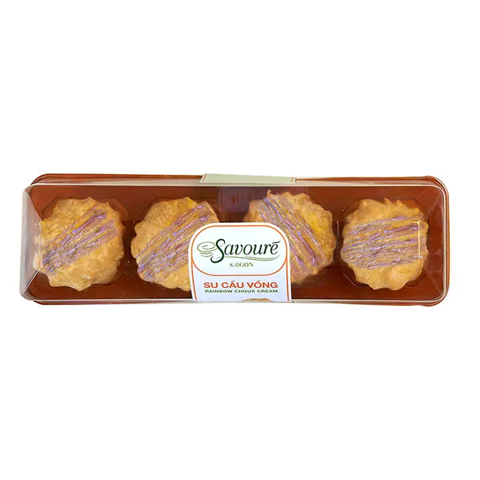 Hình ảnh Bánh Su Kem Khoai Môn - Taro Choux Cream