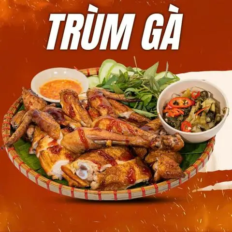 Hình ảnh Gà nướng xá xíu ( nữa con)