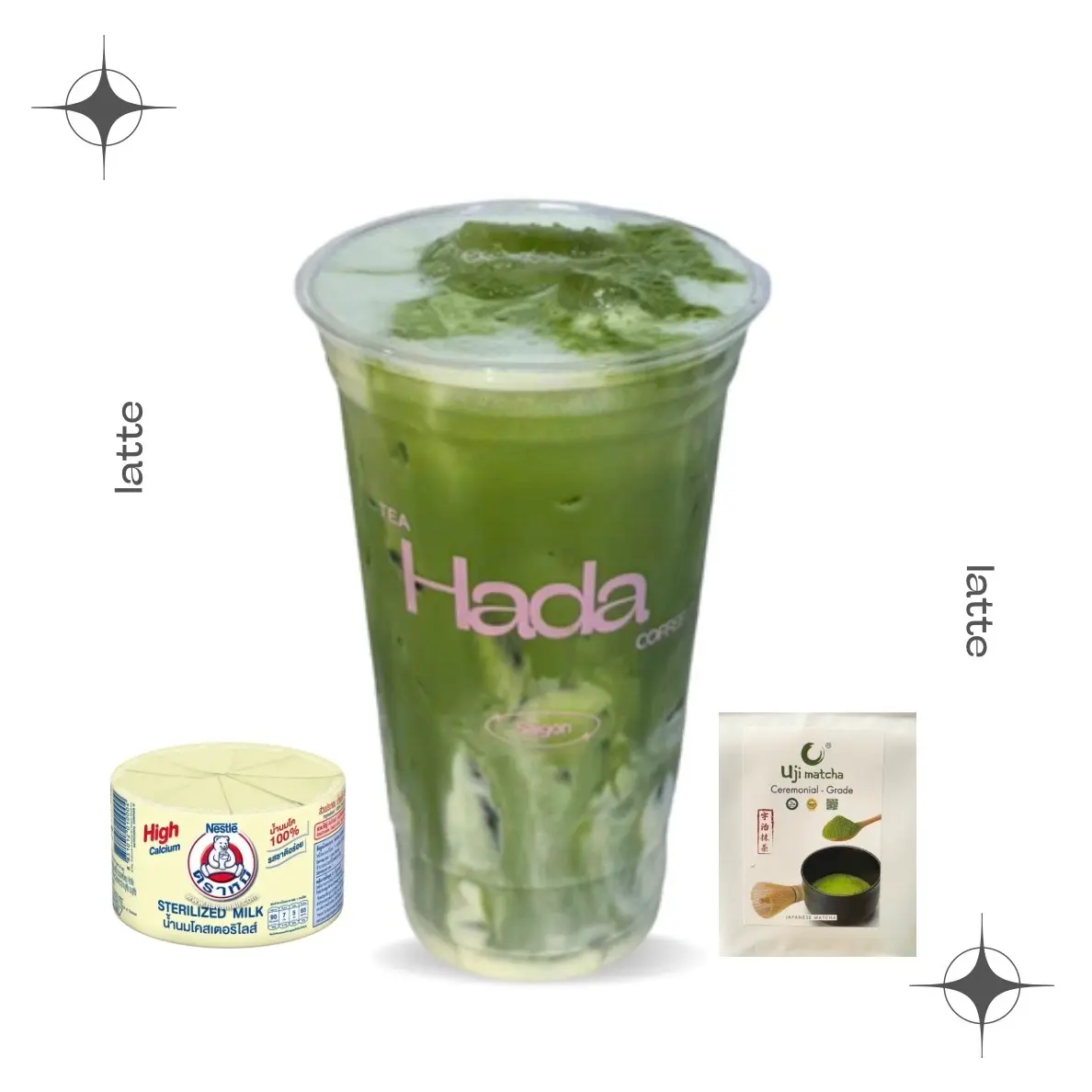 Hình ảnh Matcha Uji Sữa Gấu