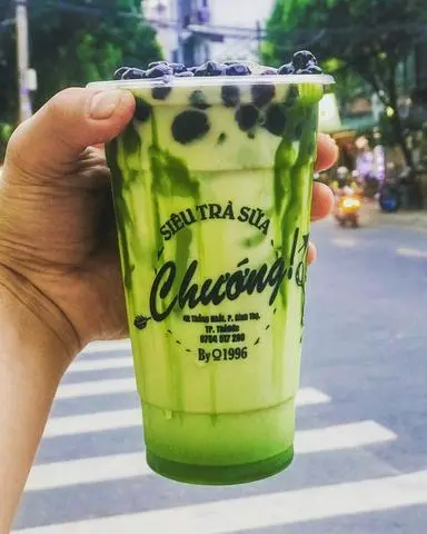 Hình ảnh Sữa tươi matcha trân châu đường đen 