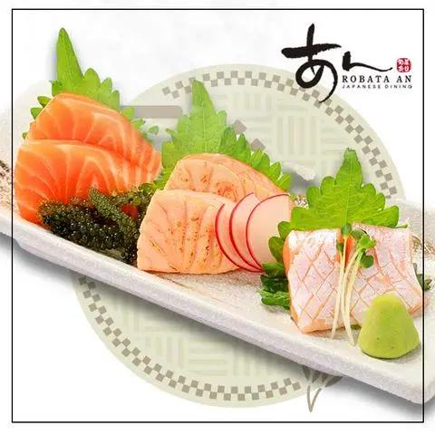 Hình ảnh 3 Kinds of Salmon Sashimi/Set  sashimi cá hồi 3 loại