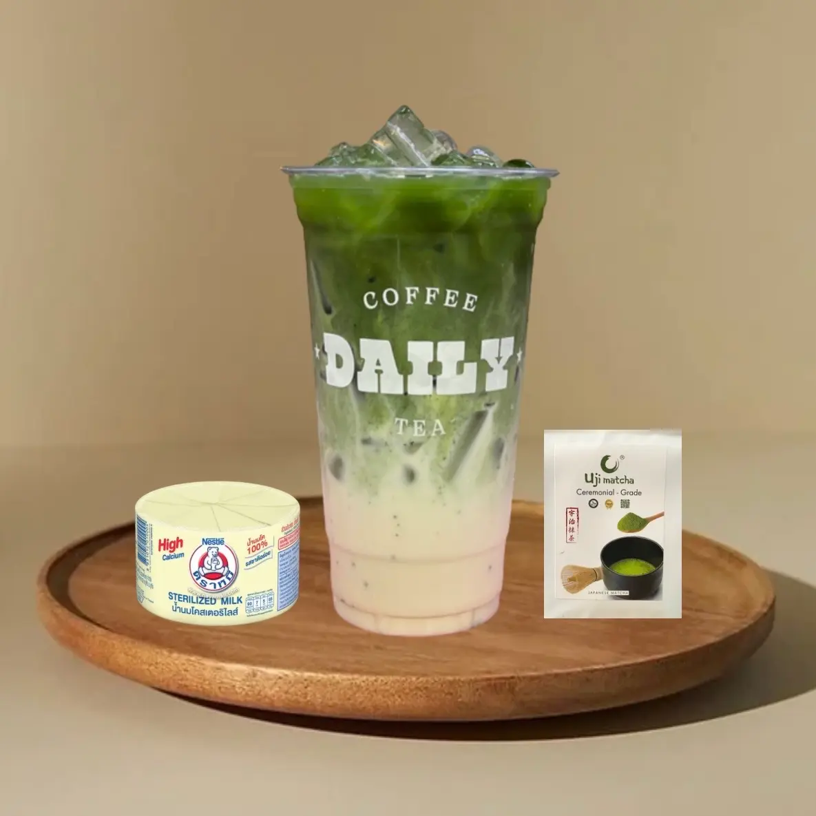Hình ảnh Uji Matcha Sữa Gấu
