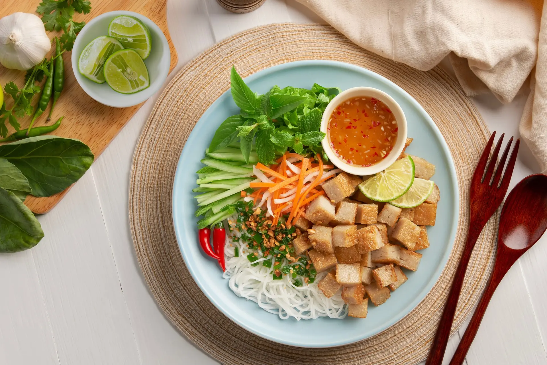 Hình ảnh Bún chả cá thu