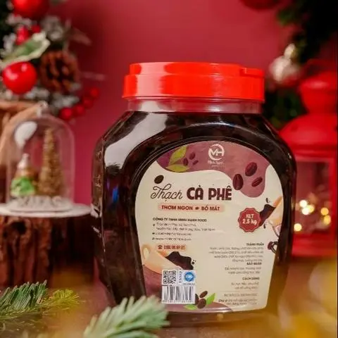 Hình ảnh Thạch Hũ 2,5Kg Cà Phê Minh Hạnh Chính Hãng