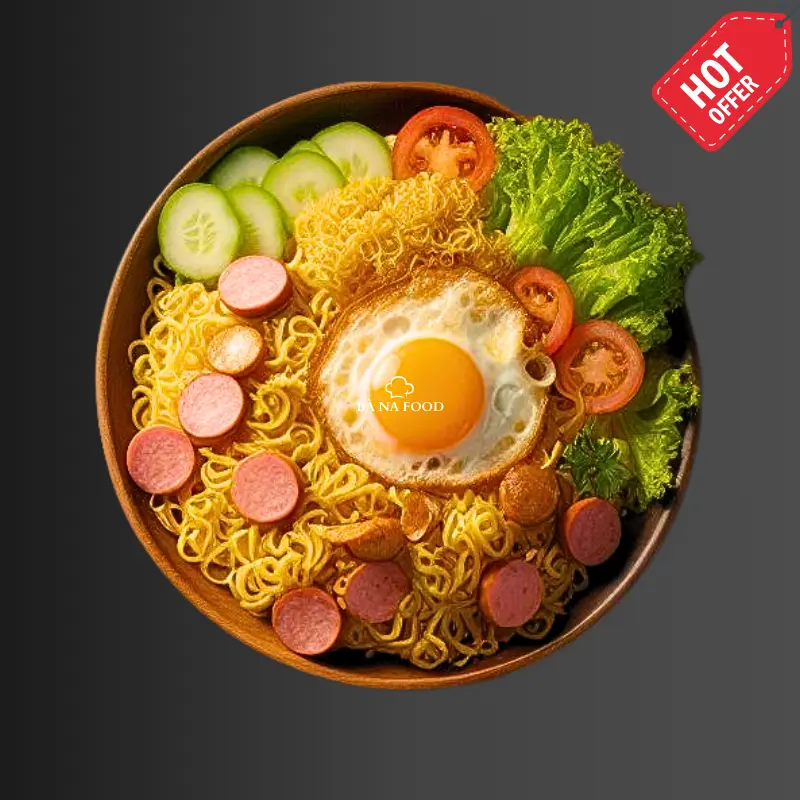 Hình ảnh Mì trộn cá viên chiên mắm tỏi MIX 1