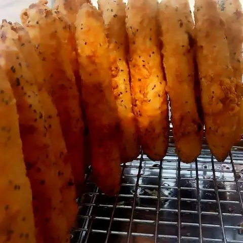 Hình ảnh Chuối chiên mè đen