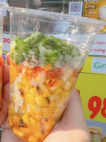 Hình ảnh (Mỹ CHAY) Bắp mỹ nướng (dầu) hành ăn chay (ly)