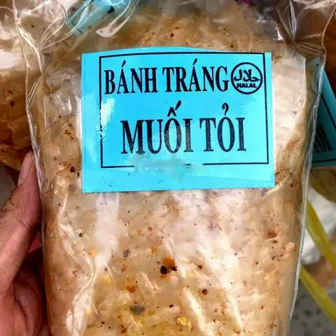 Hình ảnh Bánh  tráng muối tỏi