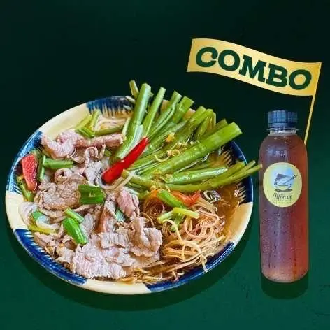 Hình ảnh Bún Thái bò + nước mát 