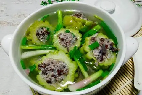 Hình ảnh canh khổ qua