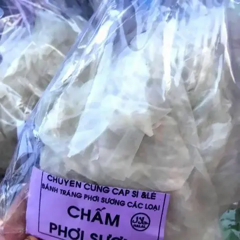 Hình ảnh Bánh Tráng Chấm Phơi Sương