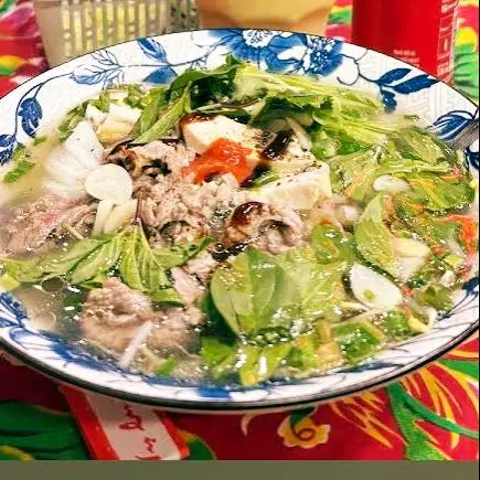 Hình ảnh PHỞ BẮP BÒ TÁI LĂN