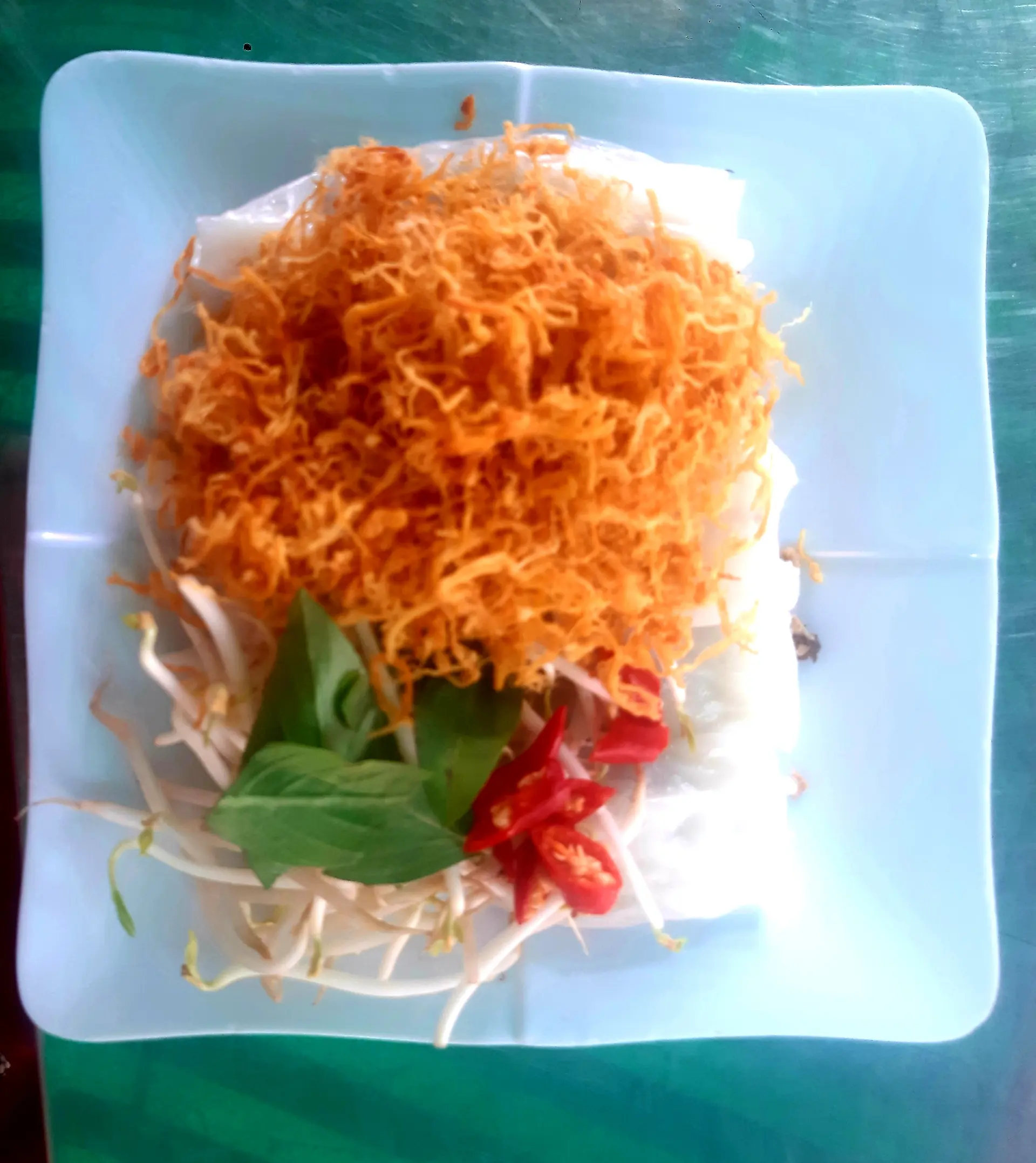 Hình ảnh Bánh Cuốn Nhân Thịt Chà Bông 