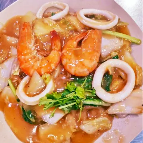 Hình ảnh Hủ tiếu xào hải sản