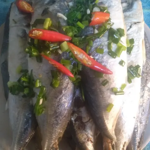 Hình ảnh CƠM CÁ BIỂN HẤP 