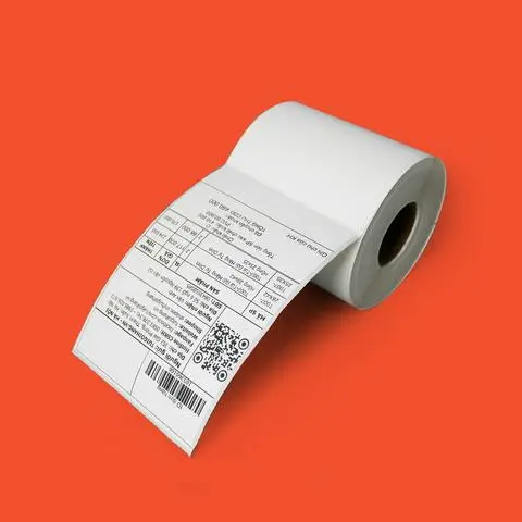 Hình ảnh Giấy In Nhiệt A7 7cm x 10cm Hơn 300 Tem Keo, In Vận Đơn, Hoá Đơn, Bill,…