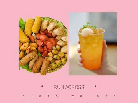 Hình ảnh Combo xiên que thập cẩm + 1 trà vải