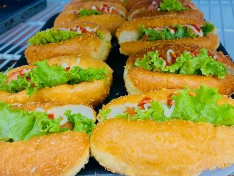 Hình ảnh Hotdog rau