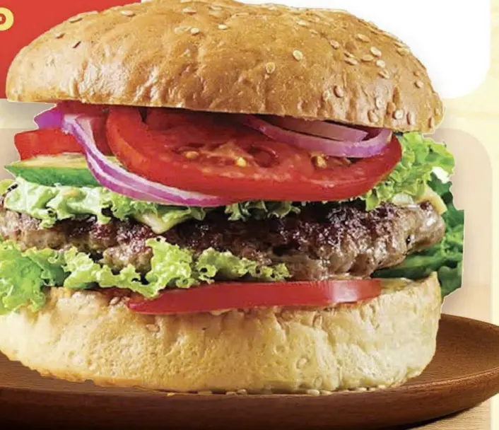 Hình ảnh Hamburger bò