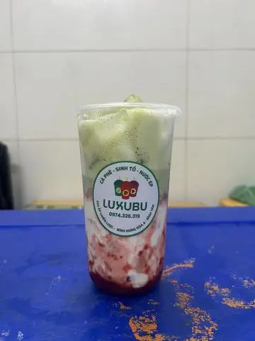 Hình ảnh Matcha Dâu Latte