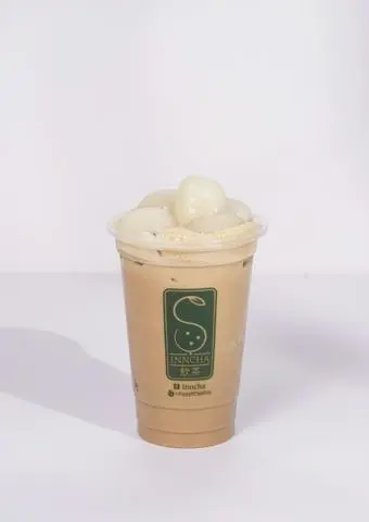 Hình ảnh Hồng Trà Sữa Chôm Chôm - Black rambutan milk tea
