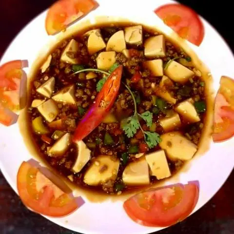 Hình ảnh Tứ Xuyên sốt đậu hũ