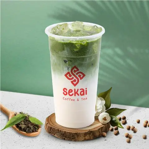 Hình ảnh Trà Sữa Matcha Gạo Nhật (L)