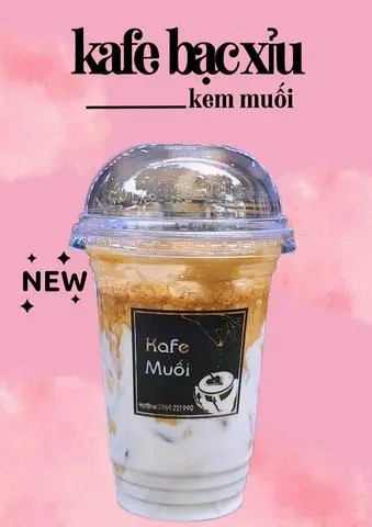 Hình ảnh Kafe bạc xỉu kem muối