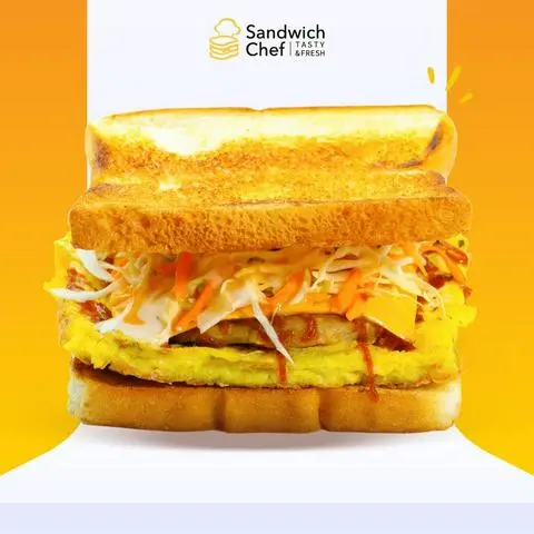 Hình ảnh Sandwich Bò BBQ Cay Hàn Quốc - NEW Beef Sandwich with Spicy BBQ sauce-NEW