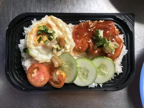 Hình ảnh Sườn ốp la +Cơm