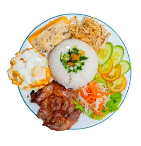 Hình ảnh Cơm Sườn Bì Chả Ốp La