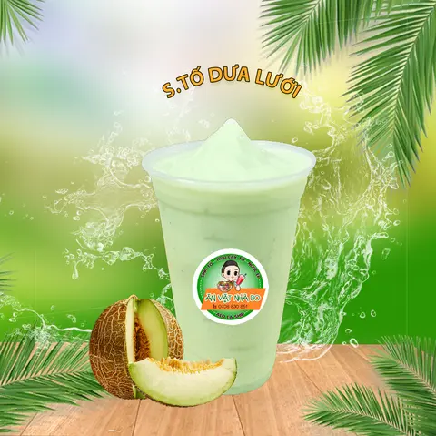 Hình ảnh SINH TỐ DƯA LƯỚI
