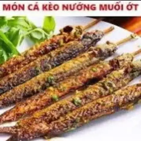 Hình ảnh cá kèo nướng muối ớt 